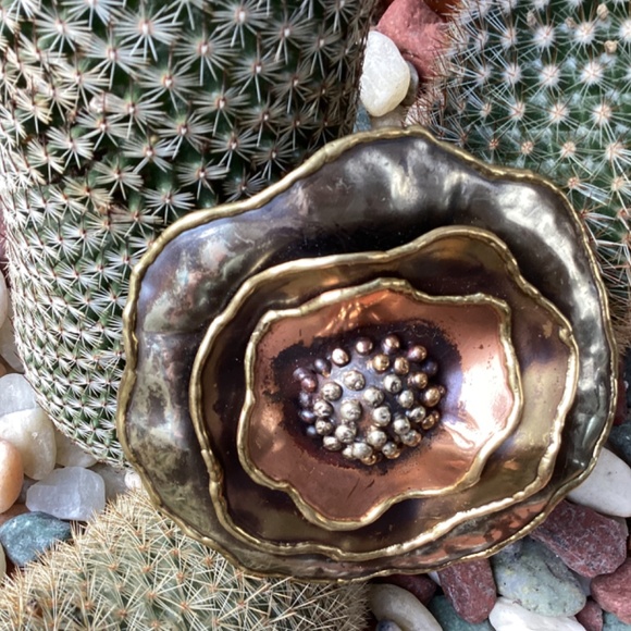 Vintage Handmade Flower Metal Belt Buckle main image 5